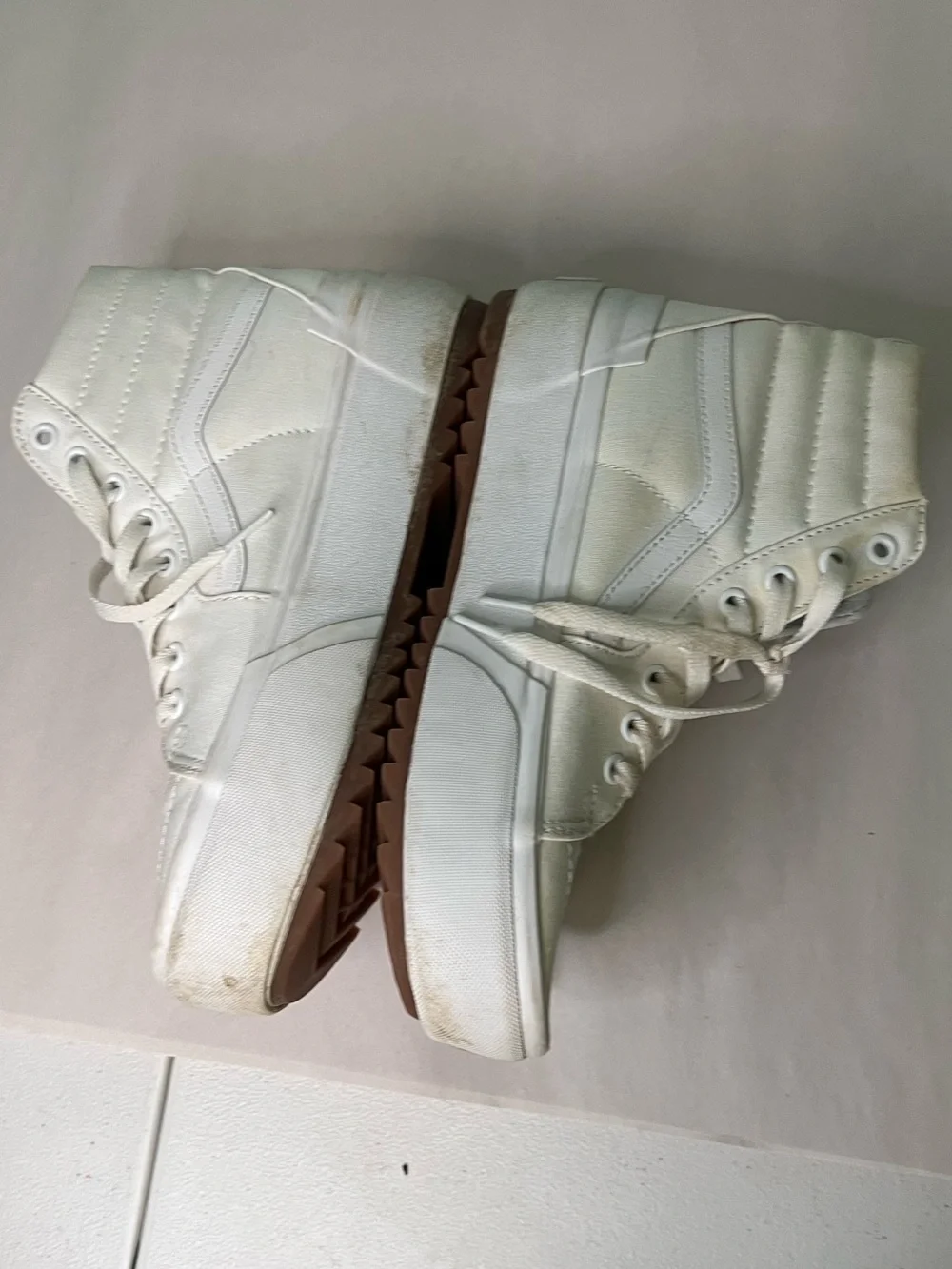 Vans Women's White High-Top Sneakers